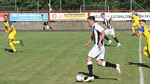 Divize B MFK Dobříš - FK Neratovice-Byškovice 0:1.