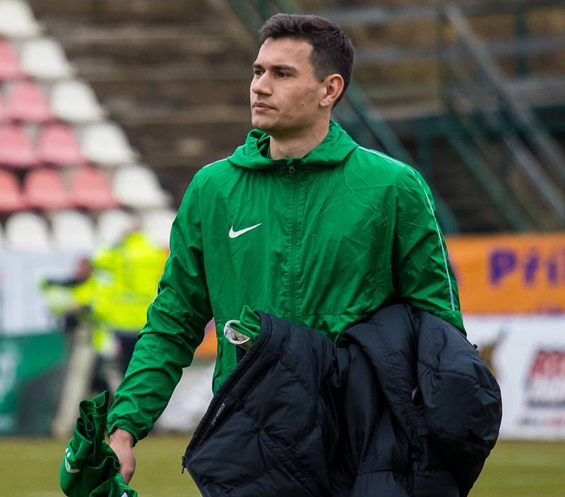 Zápas 23. kola FORTUNA:LIGY 1. FK Příbram - MFK Karviná 2:1 (1:0).