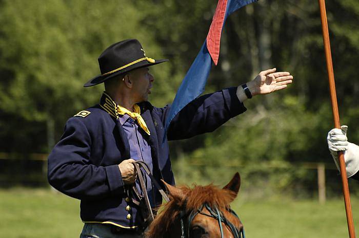 Memoriál generála Custera ve Hněvšíně.