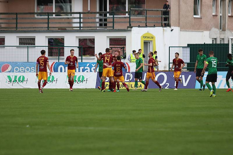 1. FK Příbram - Dukla Praha 3:2.