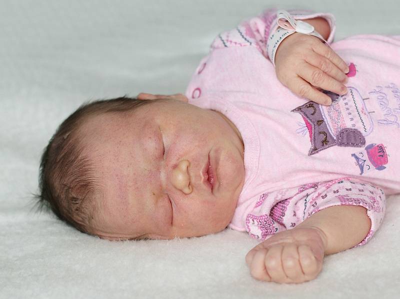 Alžběta Hofmanová se narodila 1. listopadu 2021 v Příbrami. Vážila 3700 g. Doma v Týnci nad Sázavou ji přivítali maminka Pavla, tatínek Petr, sedmiletá Julie a tříletá Amelie.