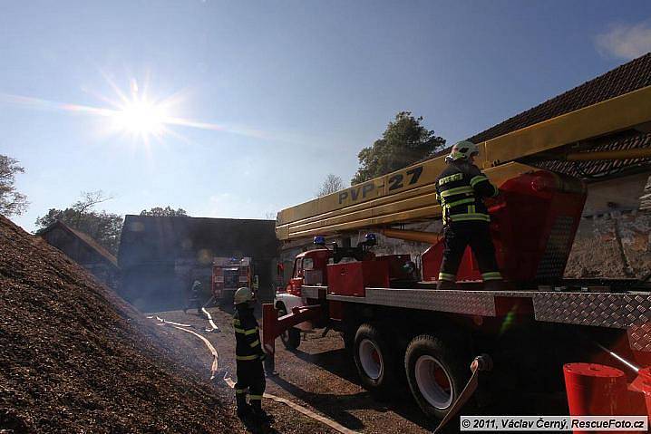 Zásah hasičů na Fire Patrol.