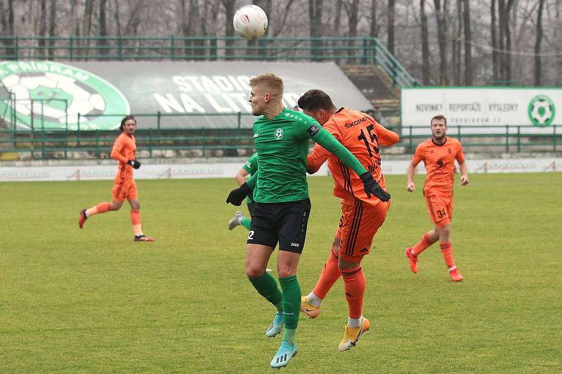 Ze zápasu 9. kola FORTUNA:LIGY mezi Příbramí a Mladou Boleslaví