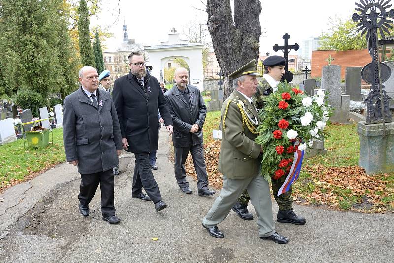 V Příbrami se uskutečnil pietní akt k 104. výročí od vzniku Československého státu