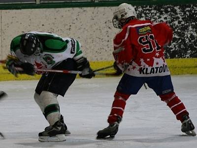 Kvalifikace o 1. ligu dorostu: HC Příbram - HC Klatovy (7:1).