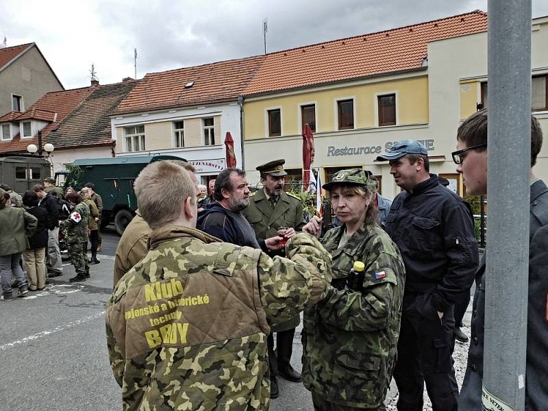 Historická vozidla v Rožmitále.