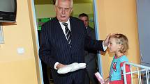 Prezident Miloš Zeman navštívil Středočeský kraj, město Příbram.