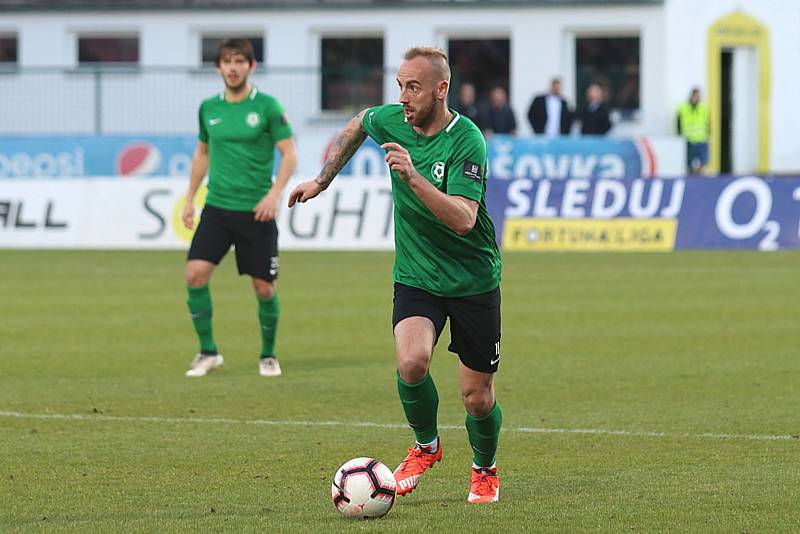 Zápas 25. kola FORTUNA:LIGY 1. FK Příbram - Slavia Praha 0:2.