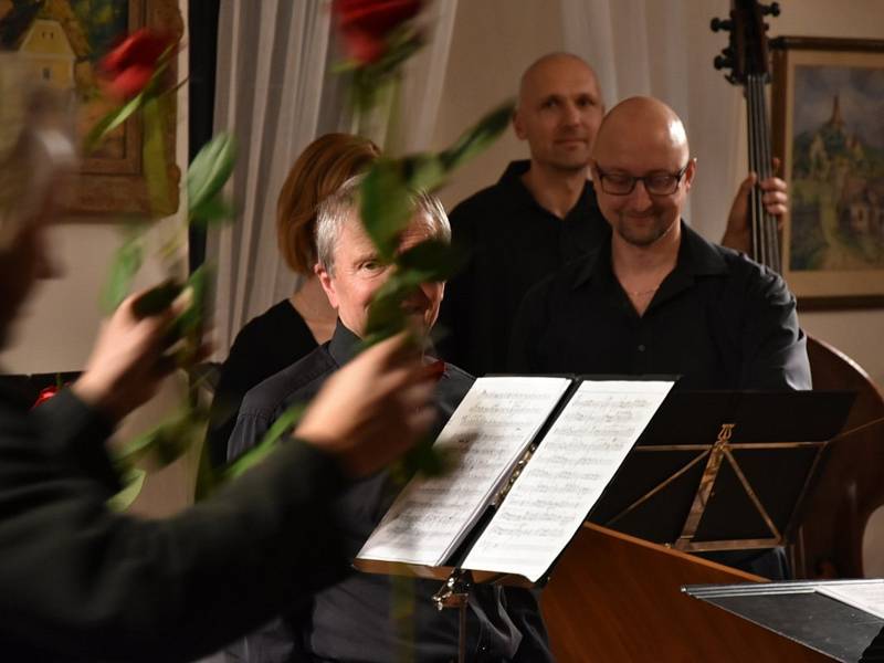 Adventní koncert Musica quinta essentia na březnickém zámku.