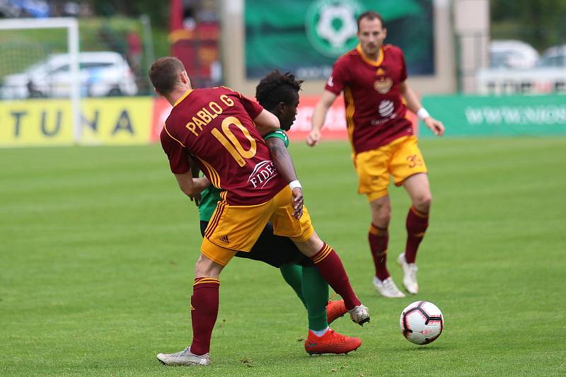 1. FK Příbram - Dukla Praha 3:2.