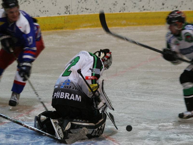 Krajská liga: HC Příbram - Vlašim.