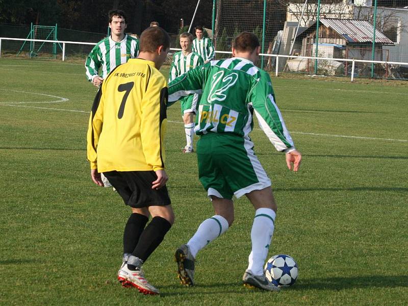 I. B třída: Podlesí - Březnice (0:1).