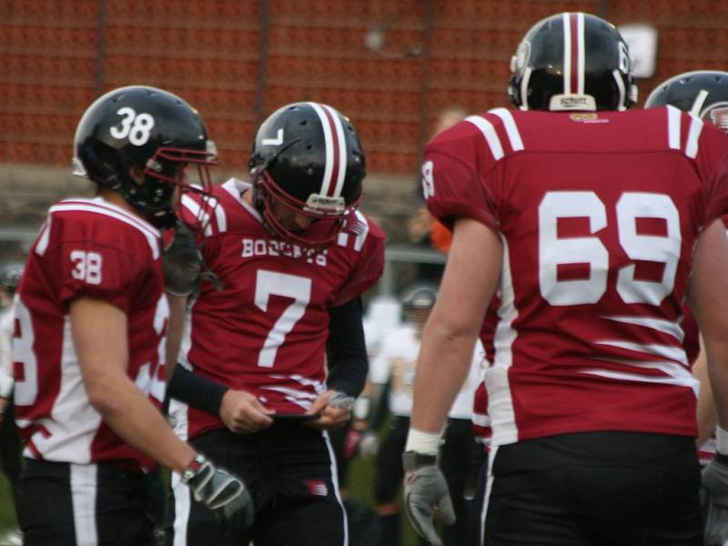 Česká liga amerického fotbalu: Bobcats - Stallions.