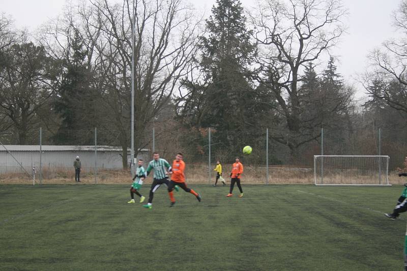 Přípravné utkání MFK Dobříš - Podlesí 5:1.