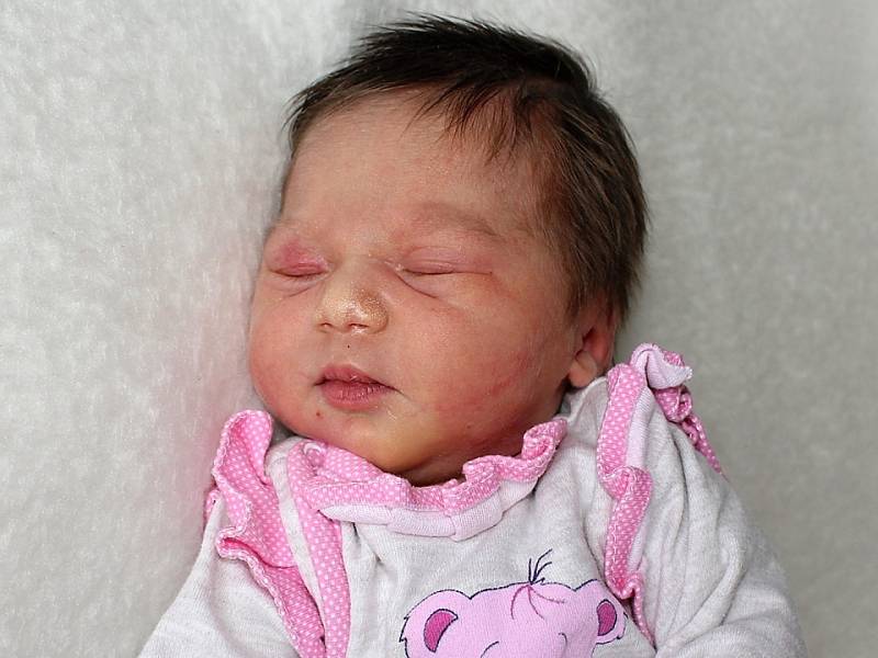 LENKA LAKATOSOVÁ se narodila v neděli 2. dubna mamince Silvii z Příbrami. V ten den vážila 3,60 kg a měřila 48 cm.