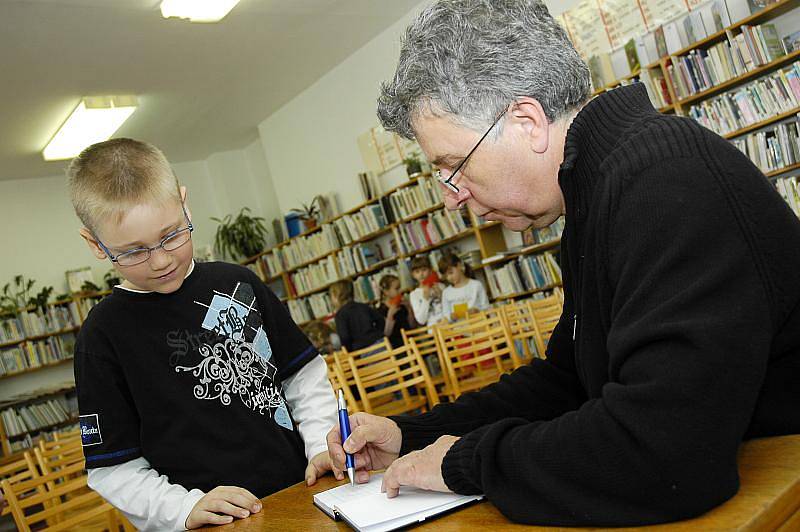 Knížka pro prvňáčka v pobočce Knihovny Jana Drdy ZŠ Školní ulice