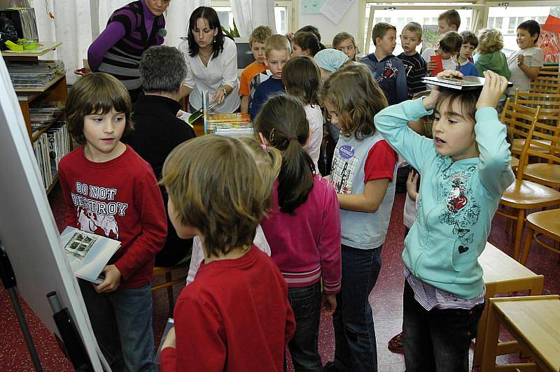 Knížka pro prvňáčka v pobočce Knihovny Jana Drdy ZŠ Školní ulice