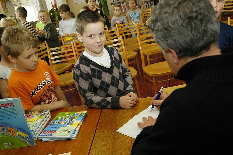 Knížka pro prvňáčka v pobočce Knihovny Jana Drdy ZŠ Školní ulice