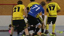 Finále Floorball Games 2014: Žraloci Příbram - Okříšky-Kněžice.