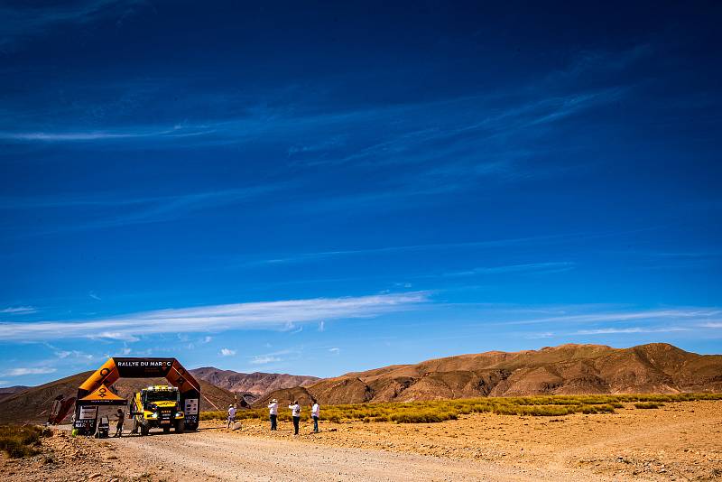 Závod Rallye du Maroc 2019.