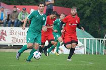 Utkání 4. kola Divize A Tartan Sedlčany - MFK Dobříš 3:2 (2:1)