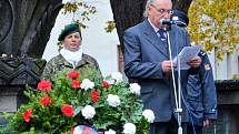 Příbramáci si připomněli 98. výročí vzniku samostatného československého státu.