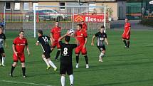 Ze zápasu divize B MFK Dobříš - Brandýs nad Labem 4:2.