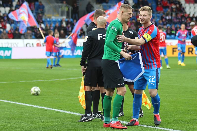 Zápas 22. kola FORTUNA:LIGY Viktoria Plzeň - 1. FK Příbram.