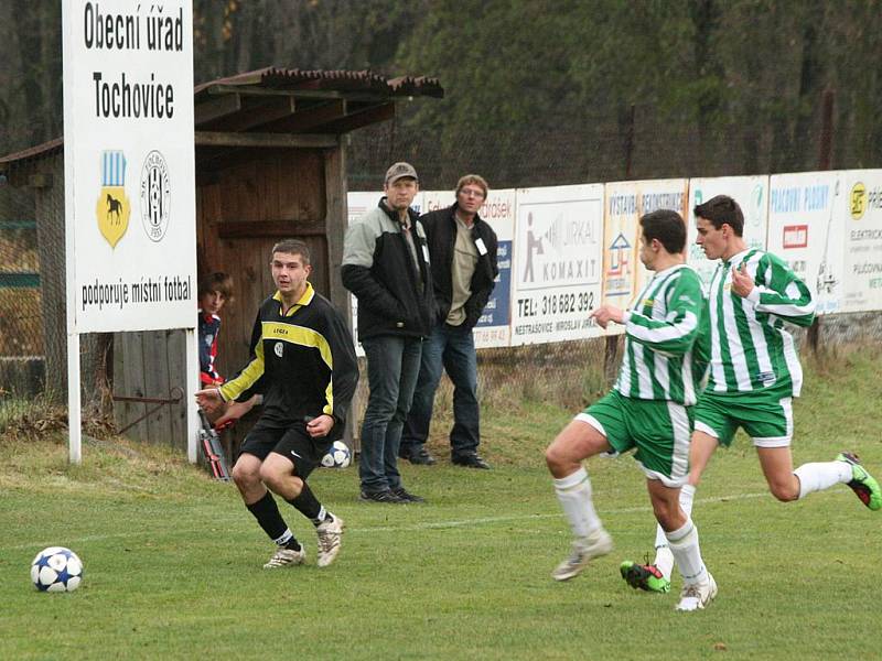 I. B třída: Tochovice - Podlesí (0:1).