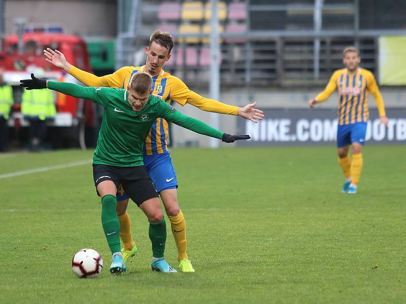 Zápas 16. kola FORTUNA:LIGY Příbram - Opava 0:0.