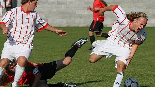 Okresní přebor: Sp. Příbram B - Dublovice (2:2).