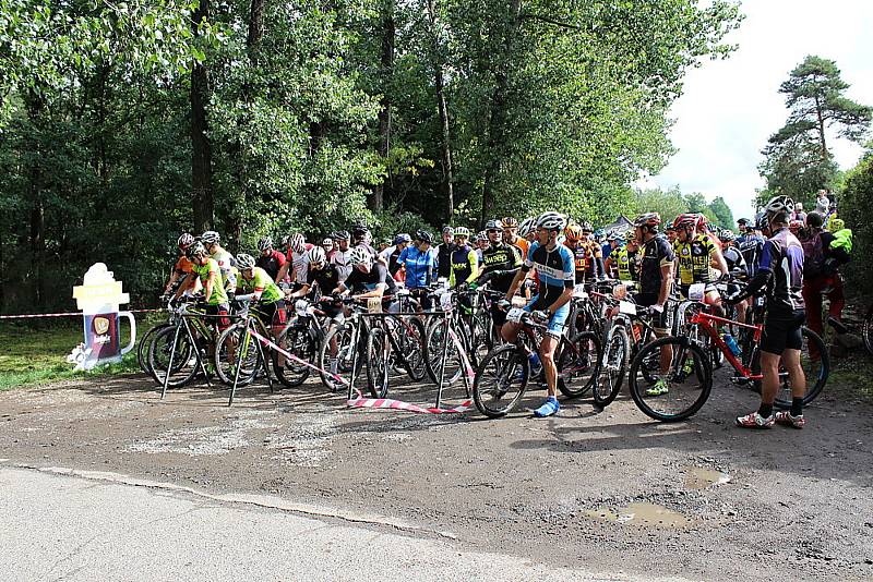 Pátý ročník MTB maratonu Brdmanův pařez pro amatérské cyklisty.