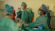 Operace v příbramské nemocnici