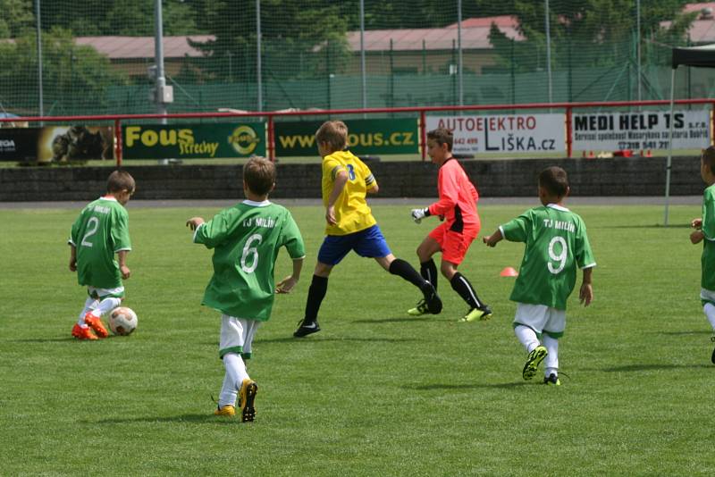 Letní turnaj mládeže OFS Příbram, který se konal v Dobříši.