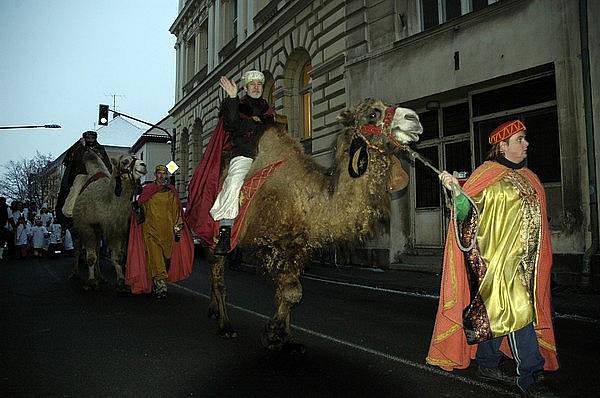 Tři králové zavítali po roce opět do Příbrami