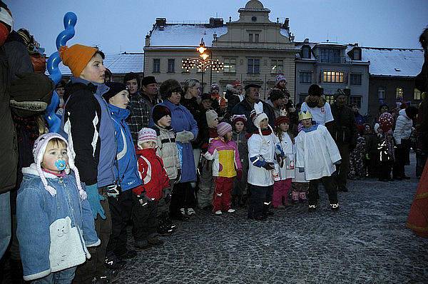 Tři králové zavítali po roce opět do Příbrami