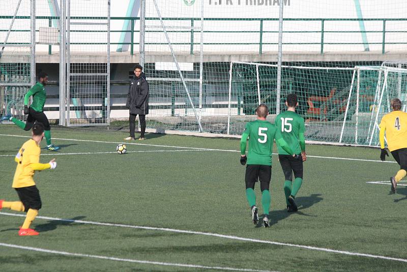 1. FK Příbram v přípravě porazila Olympii Praha 2:1