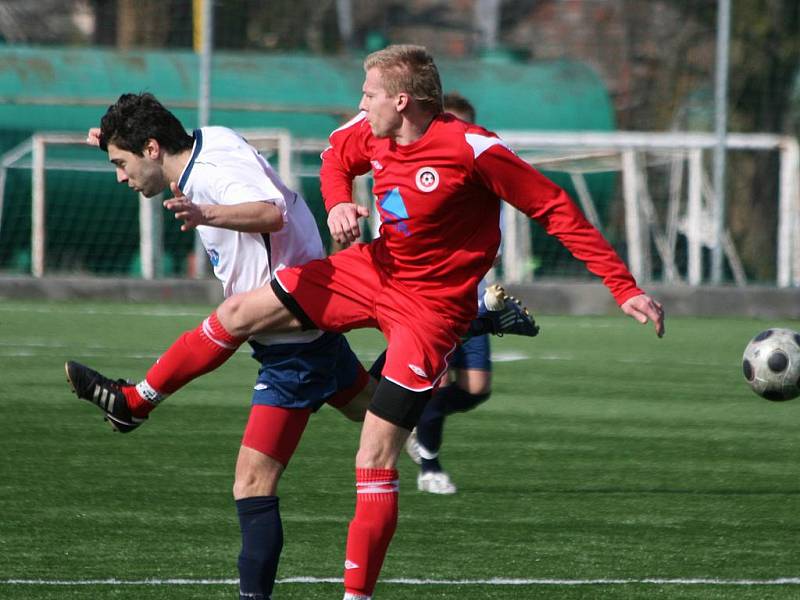 I. A třída: Sp. Příbram - Tuchlovice (0:1).