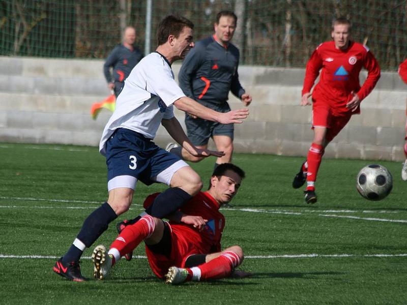 I. A třída: Sp. Příbram - Tuchlovice (0:1).