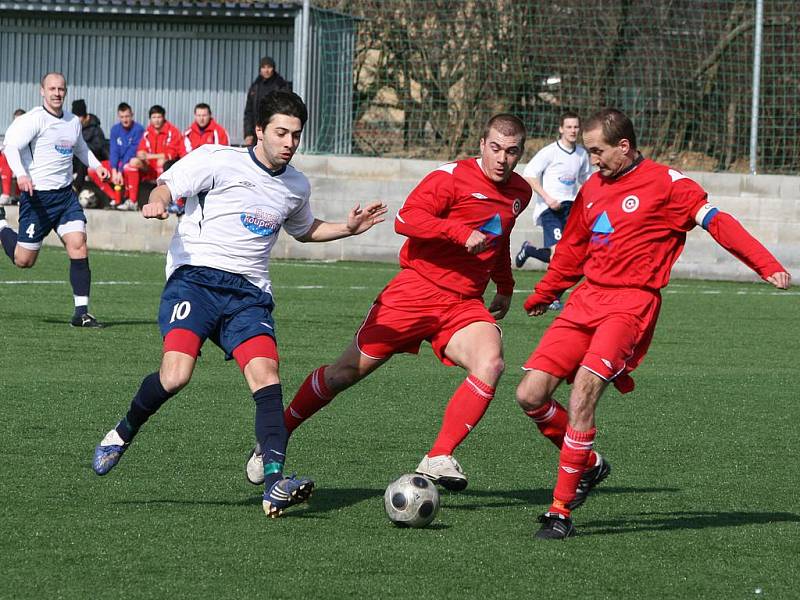 I. A třída: Sp. Příbram - Tuchlovice (0:1).