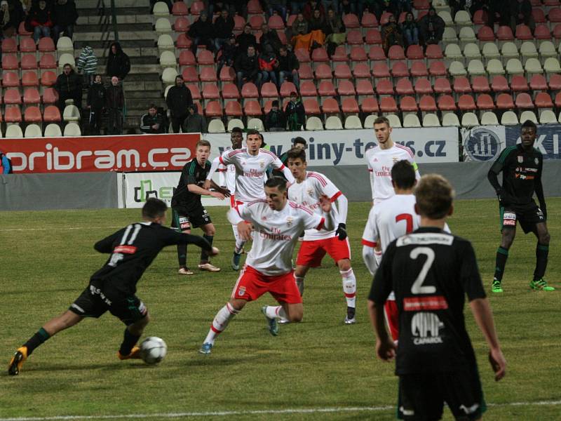 Osmifinále UEFA Youth League: 1.FK Příbram - Benfica Lisabon.