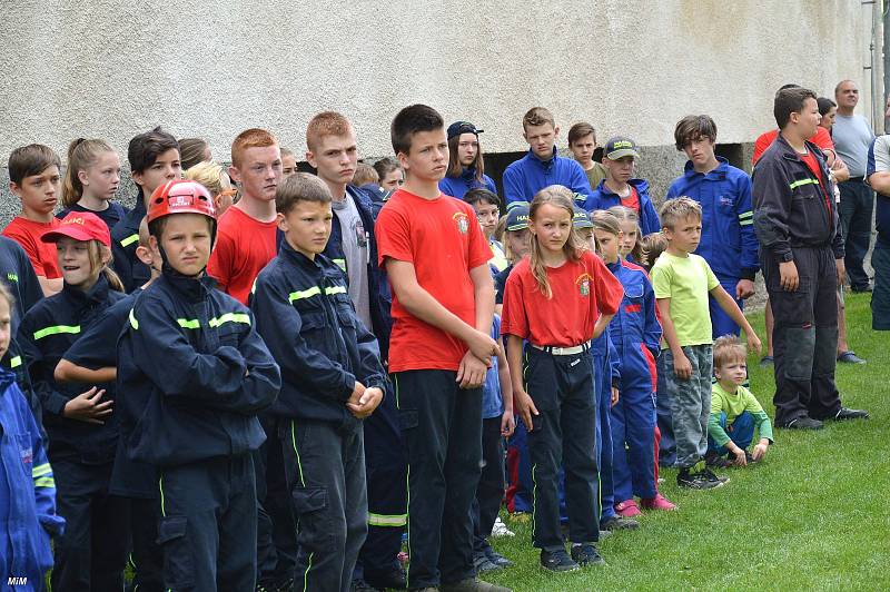 O tři putovní trofeje se zápolilo ve třech kategoriích: družstva dětí, žen a mužů. Kromě zástupců 7. okrsku z Jinec, Čenkova, Ohrazenice a Křešína přijeli i hosté z Kardavce, Hluboše, Hostomic, Jánské a Dobříše.