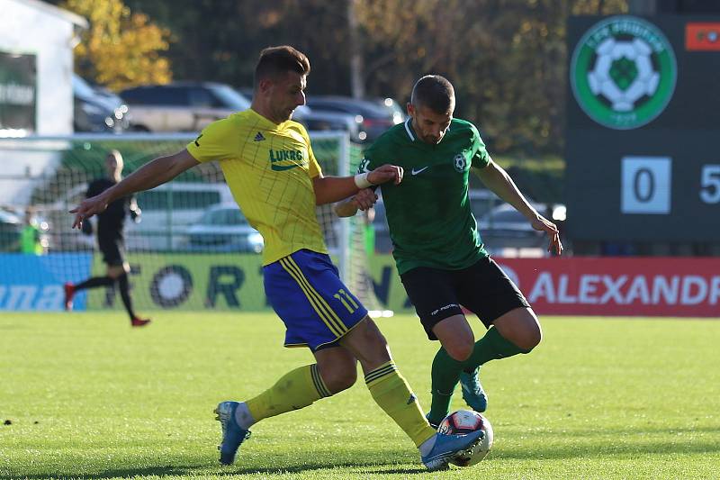 Příbram remizovala ve 14. kole doma se Zlínem 0:0.