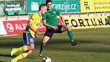 Utkání 21. kola FORTUNA:LIGY 1. FK Příbram - Fastav Zlín 3:2 (1:1).