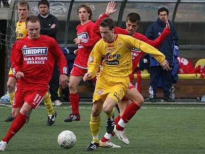 1. liga st. dorostu, 16. kolo: Marila Příbram - Sigma Olomouc (3:7).