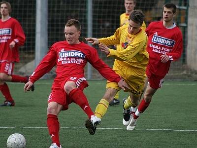 1. liga st. dorostu, 16. kolo: Marila Příbram - Sigma Olomouc (3:7).