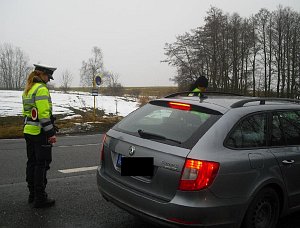 O víkendu policisté kontrolovali, zda řidiči nepili před jízdou alkohol.