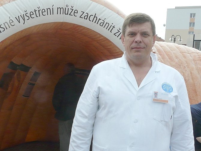 DOKTOR Sergej Jurčenko ze sedlčanské nemocnice.