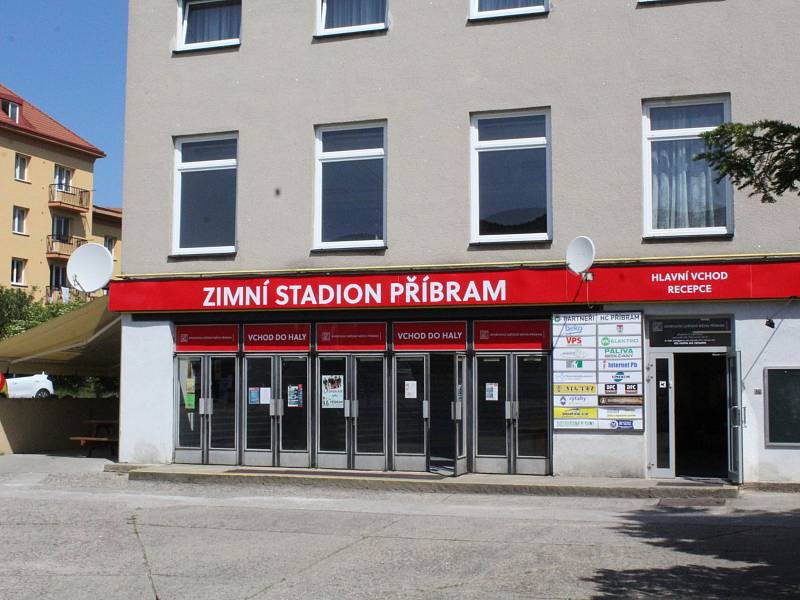 Příbramský zimní stadion.