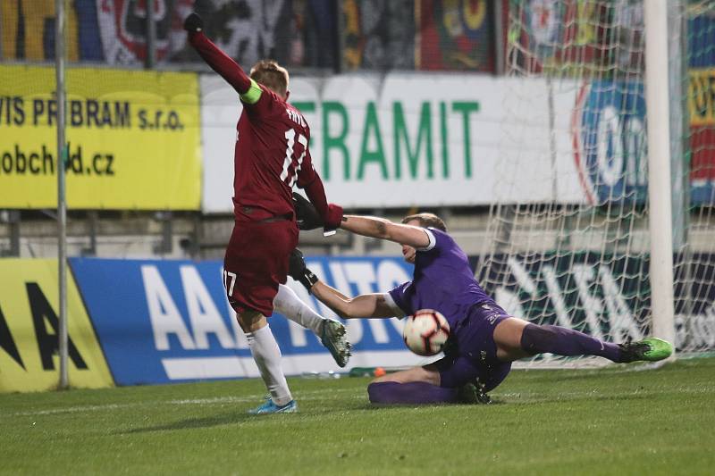 Sparta vyhrála v 18. kole FORTUNA:LIGY v Příbrami 1:0.